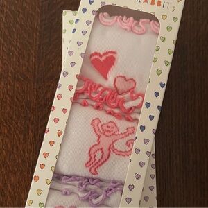 Roller Rabbit Valentine’s Ruffle Sock Set